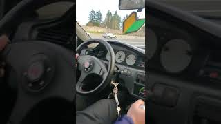 k20 turbo civic 500hp Street pulls [upl. by Ivana]