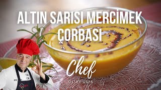 Altın sarısı Mercimek Çorbası nasıl yapılır  Oktay Usta [upl. by Noslien596]