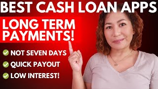 MY TOP 5 ONLINE CASH LOAN APPS with Long Payment Periods [upl. by Eetak147]