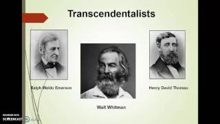 Transcendentalism Notes [upl. by Lang]