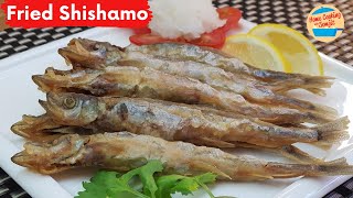 Crispy DeepFried Shishamo Capelin Fish in 8 Minutes [upl. by Haila]