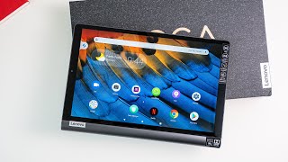 Lenovo Yoga Smart Tab Unboxing amp Hands On [upl. by Adnawyek216]