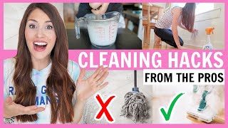 11 Cleaning Hacks from Professional Cleaners THAT REALLY WORK [upl. by Sergo]