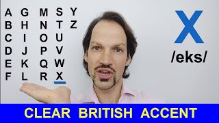 How To Pronounce The English Alphabet BRITISH PRONUNCIATION [upl. by Casilda]