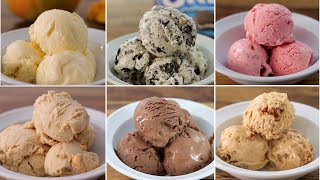 7 Easy Homemade Ice Cream Recipes No Ice Cream Machine [upl. by Nylsirk]