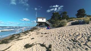 Insel USEDOM  Strandspaziergang in ZEMPIN  UsedomTravel [upl. by Oos677]