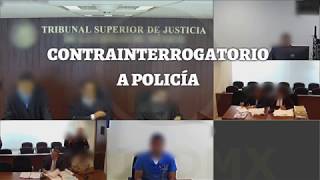 FUERTE CONTRAINTERROGATORIO A POLICÍA EN AUDIENCIA DE JUICIO [upl. by Llenrap]