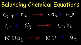 How To Balance Chemical Equations [upl. by Doralynne58]