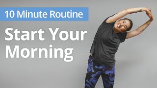 Good MORNING ROUTINE Exercise  10 Minute Daily Routines [upl. by Asereht]