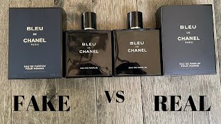 Fake vs Real Bleu De Chanel Eau De Parfum 100 ML [upl. by Niko136]