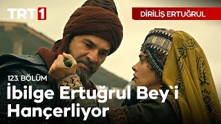 Diriliş Ertuğrul 123 Bölüm  İlbilge Ertuğrul Beyi hançerliyor [upl. by Aitital21]