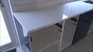 Ikea Kitchen worktop transformation to Quartz [upl. by Deck]