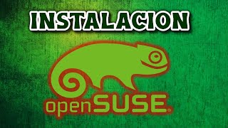 COMO INSTALAR OPENSUSE 153 [upl. by Pablo]