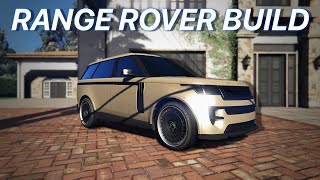 THE quotBEVERLY HILLSquot RANGE ROVER BUILD  GTA 5 Gallivanter Baller STD Customization [upl. by Anirtal]