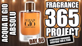 ACQUA DI GIO ABSOLU GIORGIO ARMANI FRAGRANCE REVIEW  THE UNDERRATED ONE OF THE LINE [upl. by Rhtaeh]