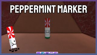 How to find the quotPeppermintquot Marker ROBLOX FIND THE MARKERS [upl. by Sikleb]