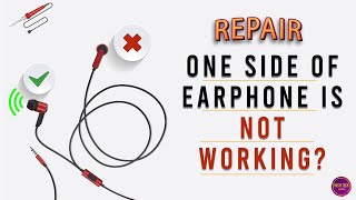 Repair EarphonesHeadphone if one side is not working  Repair Earphone  Fix your earphone [upl. by Acinomed496]