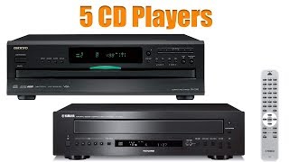 CD Players  Top 5 Best CD Players Reviews [upl. by Ycniuqal]