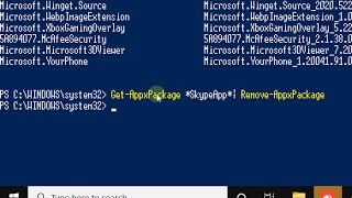 How to remove any App from Windows 10 using Powershell [upl. by Guidotti941]