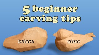 5 Ways to Whittle Faster  Whittling and Wood Carving Tips and Tricks for Beginners [upl. by Scarrow779]