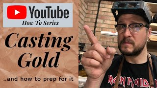 How to Prepare Melt amp Cast Gold Jewellery Works [upl. by Elie]