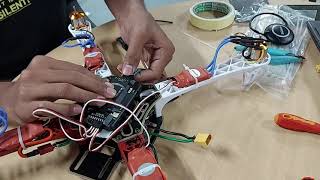 Assembling a Quadcopter using APM 28  Part 1 [upl. by Ronalda]