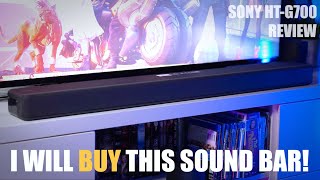 I Will Buy This Sound Bar  Sony HTG700 REAL REVIEW [upl. by Hoenack580]