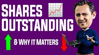 What are SHARES OUTSTANDING  Stock Market Basics [upl. by Otha]