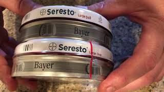 Bayer Seresto Flea amp Tick Collar for Dogs Fake vs Real [upl. by Jo-Ann922]