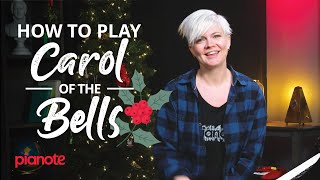 How to Play quotCarol Of The Bellsquot Beginner Christmas Piano Tutorial [upl. by Nrubloc]