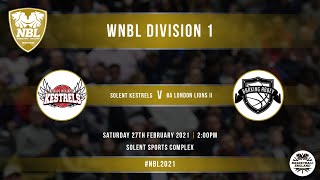 WNBL Team Solent Kestrels v Barking Abbey  270221 [upl. by Arvy]