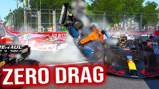 What If F1 Cars Had LITERALLY No Drag [upl. by Concha356]