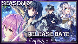 Seirei Gensouki Season 2 Release Date Update amp Clarification  Spirit Chronicles [upl. by Occer]