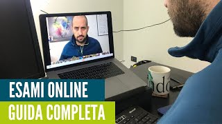 ESAMI ONLINE come funzionano e come affrontarli da vero PRO [upl. by Nylsaj]