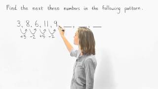 Number Patterns  MathHelpcom [upl. by Asena]