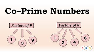 Co  Prime numbers I What are coprime numbers I Coprime numbers [upl. by Mafalda]