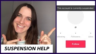 Suspended on TikTok Account and Live Suspension Help [upl. by Neliac]