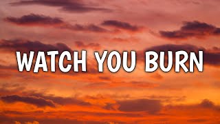 Chris Stapleton  Watch You Burn Lyrics [upl. by Ayaet550]