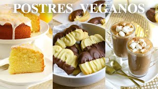 4 RECETAS DULCES  Veganas Fáciles que Calientan el Alma [upl. by Bennett]