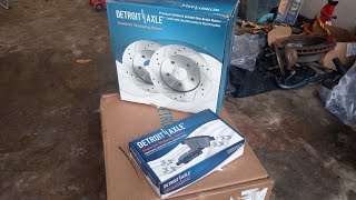 Detroit Axle Drilled amp Slotted Rotors Review [upl. by Chastain]