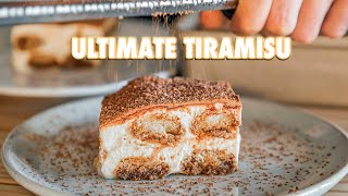 Making Real Tiramisu with Homemade Ladyfingers [upl. by Ammadis]