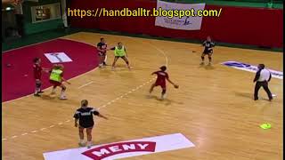 handball training amp Defensive game by Gudmundur Gudmundsson [upl. by Sullecram]