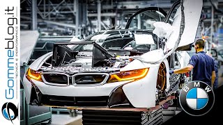 BMW i8 Production  EXTREME Modern CAR FACTORY [upl. by Eustacia604]