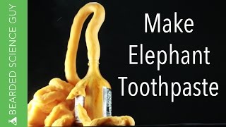 Elephant Toothpaste Chemistry [upl. by Aninat896]