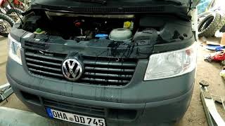 VW Bus T5 19 TDI Zylinderkopfdichtung defekt [upl. by Felicity]