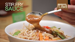 Xanthan Gum  USA Flava  How to make Stir Fry Sauce [upl. by Uos]