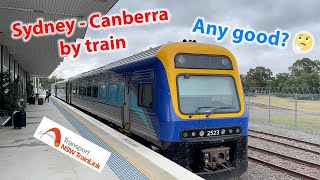 Sydney to Canberra by train  Xplorer First Class review [upl. by Fleming]