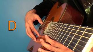 Classical Guitar Tuner Standard Tuning EADGBe  440 hz [upl. by Ylerebmik142]