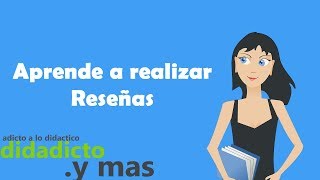 Como hacer una reseña [upl. by Raquel]