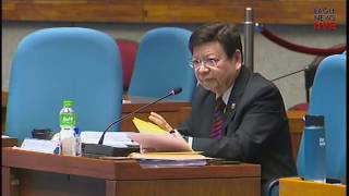 Rep Marcoleta questions ABS CBN news head on conduct of reporting of media network [upl. by Amek]